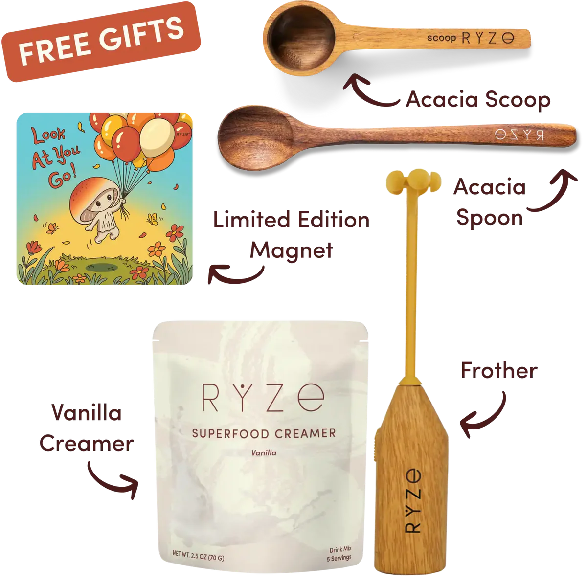 Mushroom Coffee Starter Kit (60 servings) - Starter Roast Pick